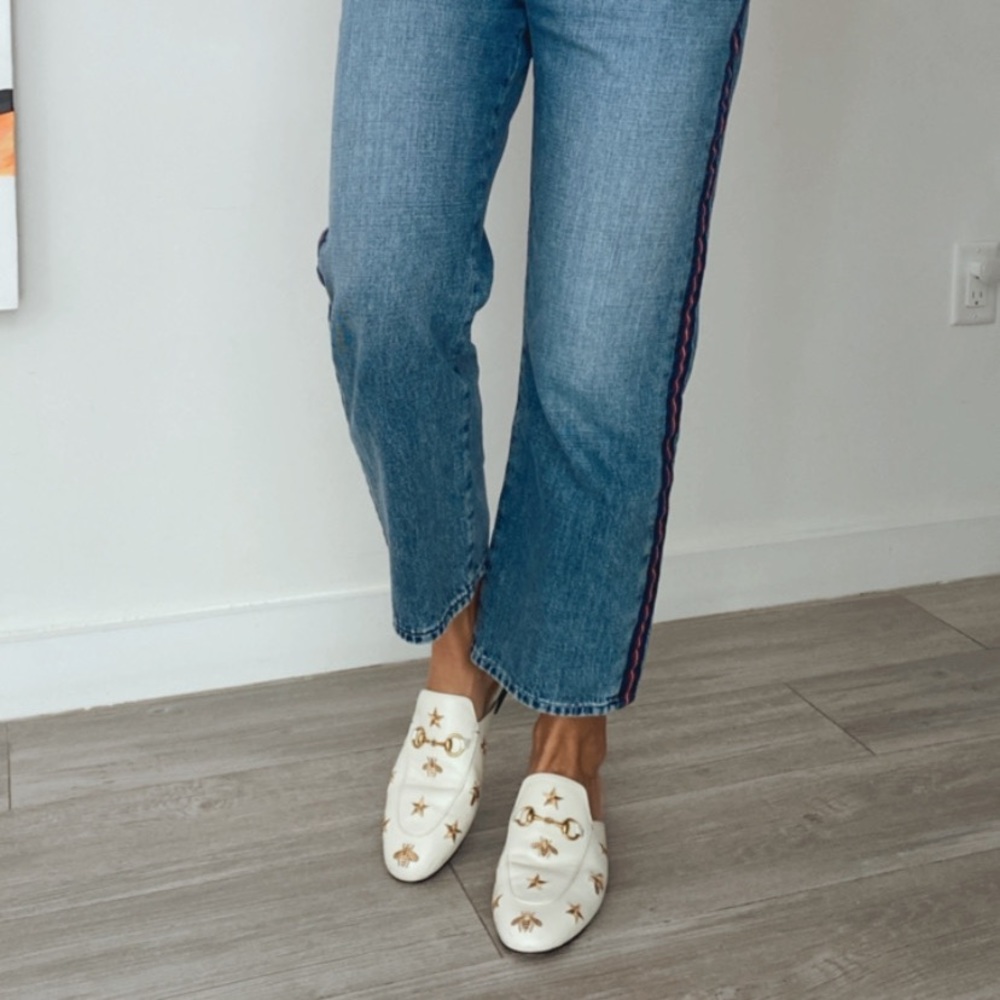 Gucci Princetown Slippers - off white